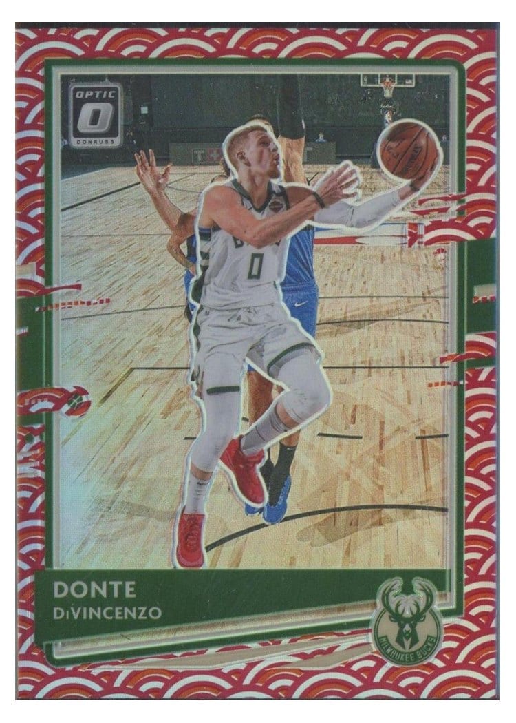 2020-21 Donruss Optic Base Set Donte DiVincenzo Photon #68 card