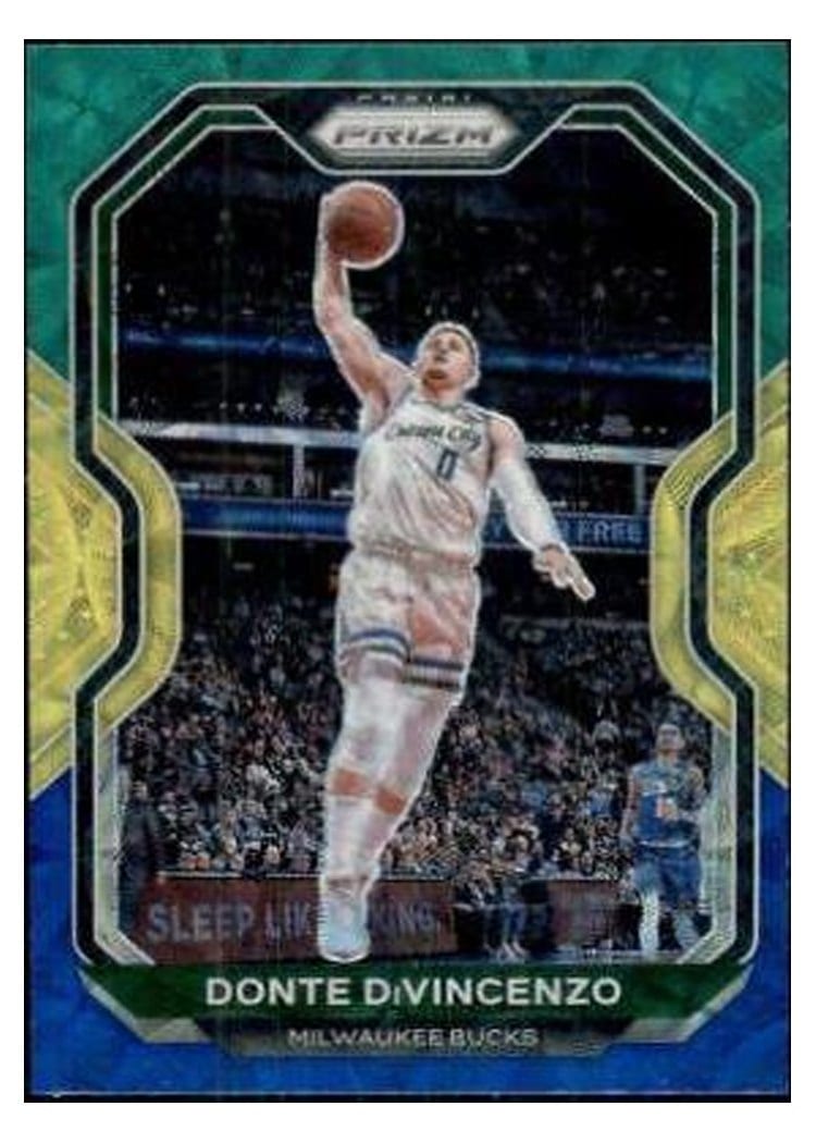 2020-21 Panini Prizm Base Set Donte DiVincenzo #50 card