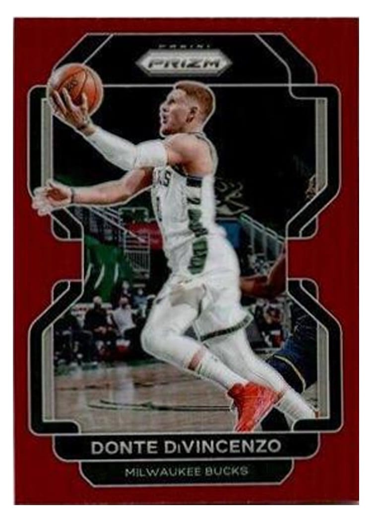 2021-22 Panini Prizm Base Set Donte DiVincenzo #88 card