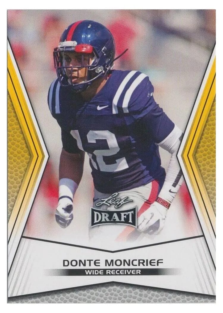 2014 Leaf Draft Donte Moncreif #67 card