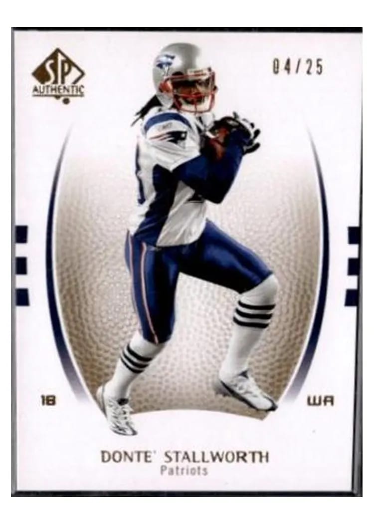 2007 SP Authentic Donte Stallworth #31 card
