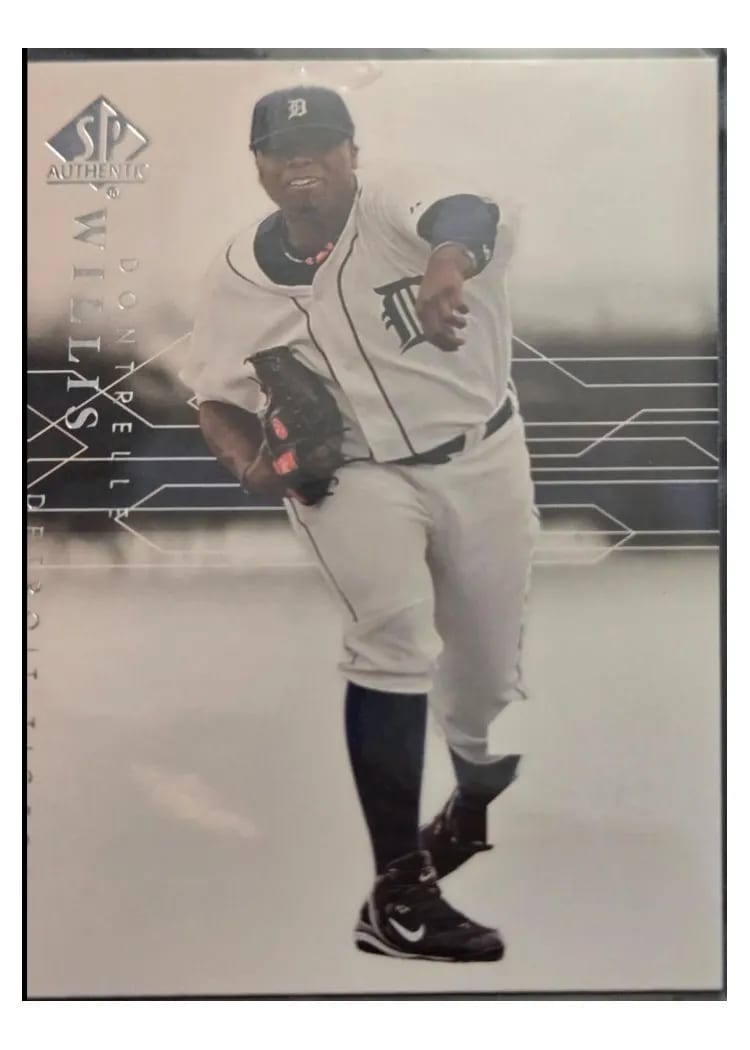 2008 SP Authentic Dontrelle Willis #77 card