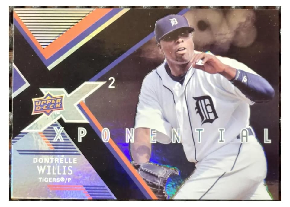 2008 Upper Deck X Xponential 2 Dontrelle Willis #X2-DW card