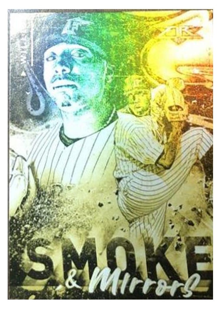 2021 Topps Fire Smoke and Mirrors Dontrelle Willis #SM-6 card