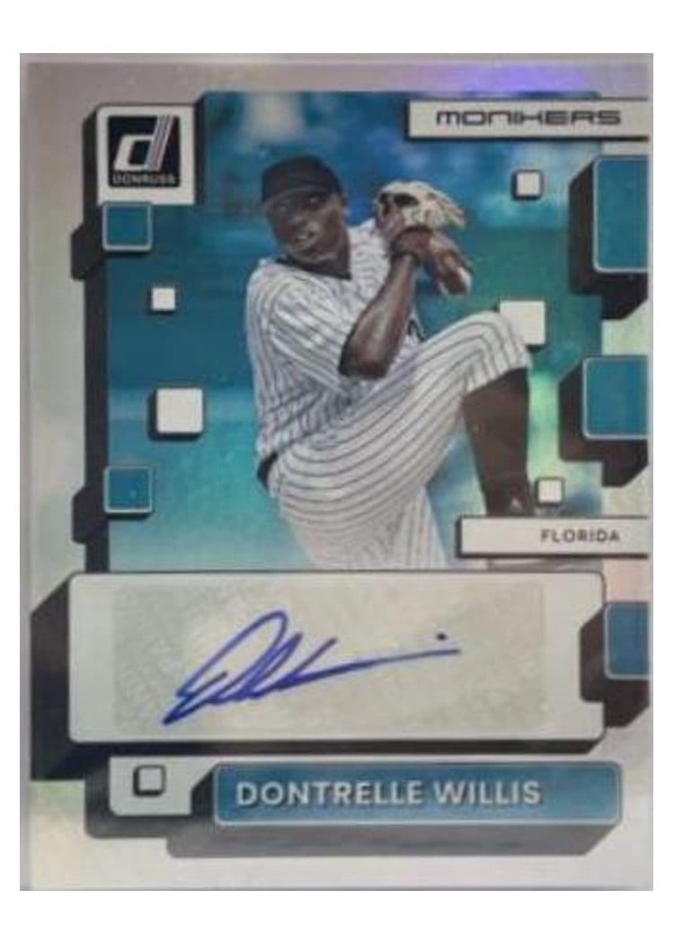 2022 Donruss Monikers Dontrelle Willis #MO-DW card