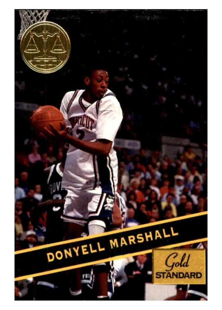 1994 Signature Rookies Gold Standard Donyell Marshall #10 card