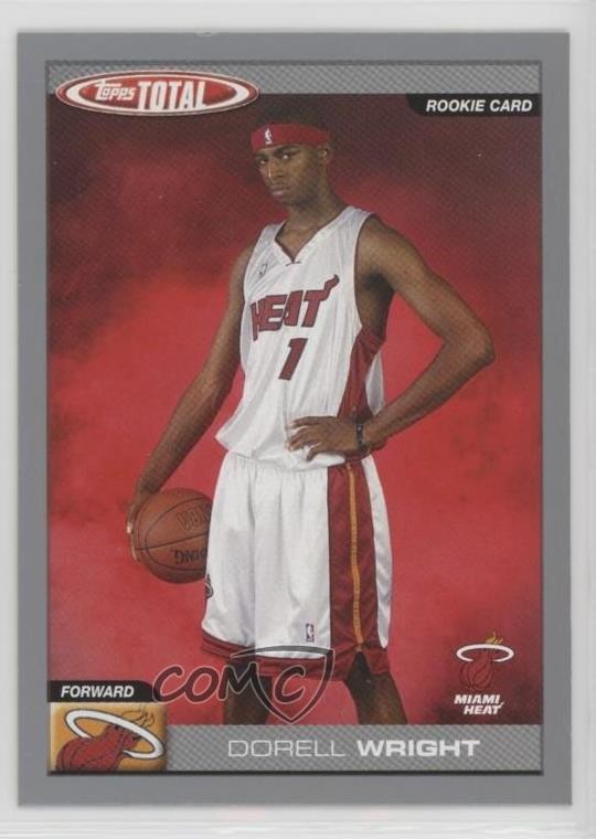 2004-05 Topps Total Base Set Dorell Wright #351 card