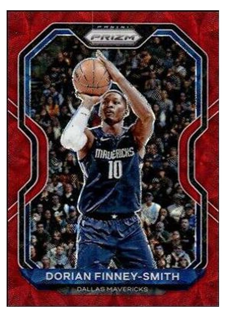2020-21 Panini Prizm Base Set Dorian Finney-Smith Choice Red Prizm #63 card