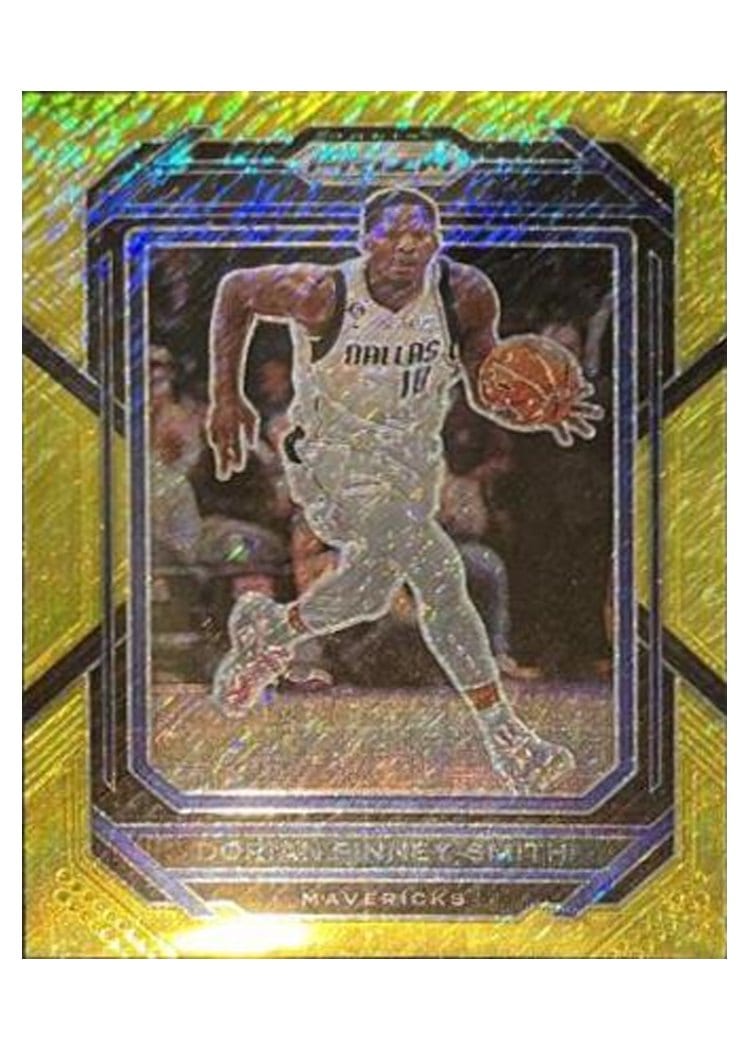 2022-23 Panini Prizm Base Set Dorian Finney-Smith Gold Shimmer Prizm #197 card