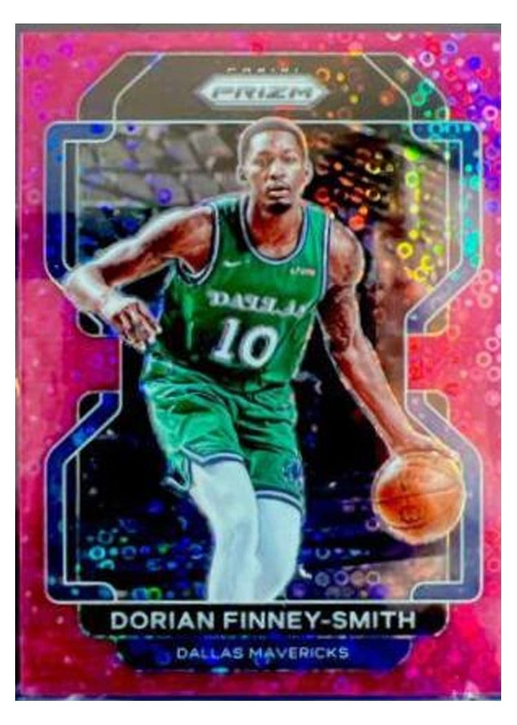 2022-23 Panini Prizm Base Set Dorian Finney-Smith Pink Pulsar Prizm #197 card