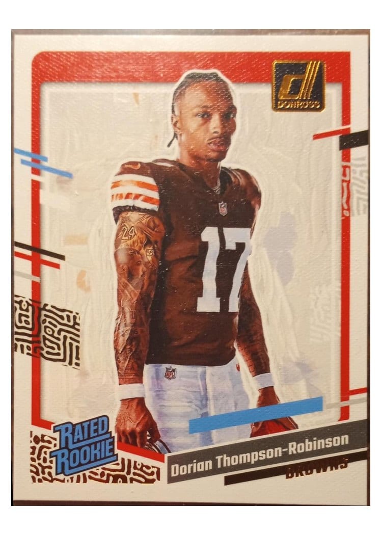 2023 Donruss Rated Rookie Portrait Dorian Thompson-Robinson #37 card