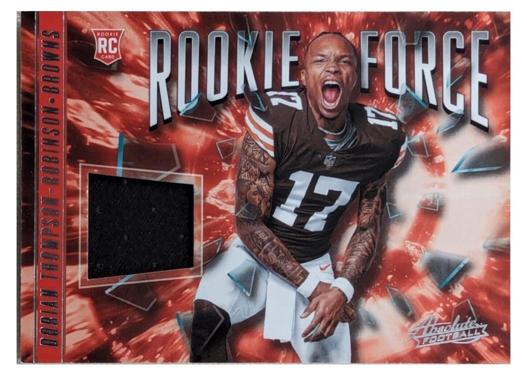 2023 Panini Absolute Rookie Force Dorian Thompson-Robinson #RF-8 card