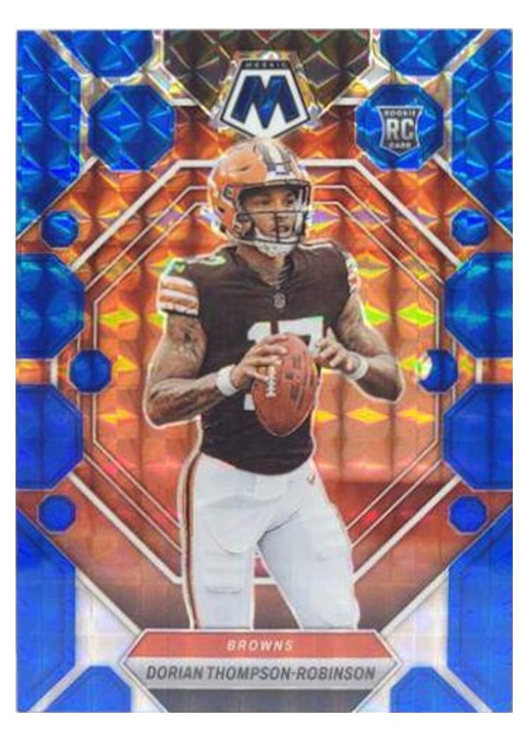 2023 Panini Mosaic Base Set Dorian Thompson-Robinson Blue #316 card