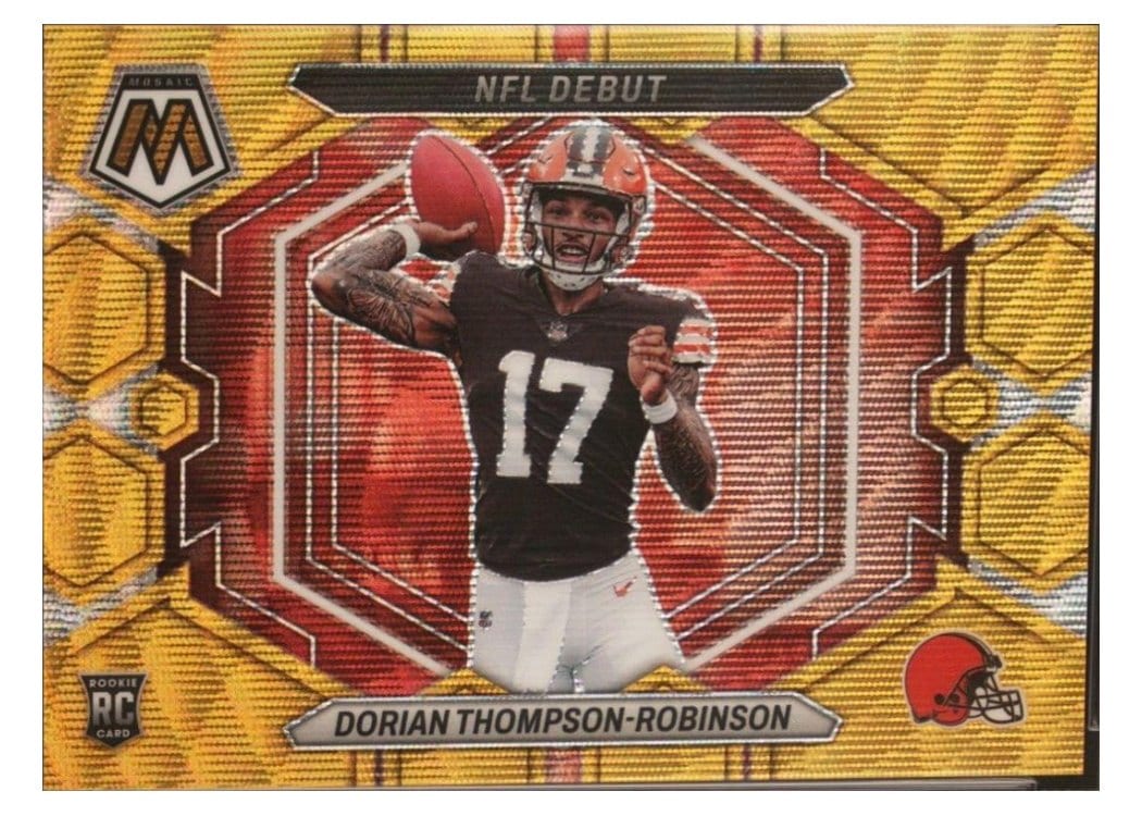 2023 Panini Mosaic Base Set Dorian Thompson-Robinson #316 card