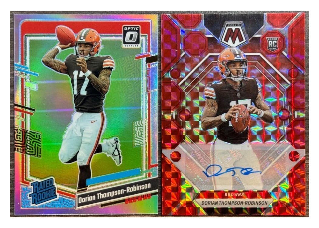 2023 Panini Mosaic Base Set Dorian Thompson-Robinson #316 card