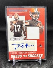 2023 Panini Rookies & Stars Dress for Success Dorian Thompson-Robinson #DS-DTR card