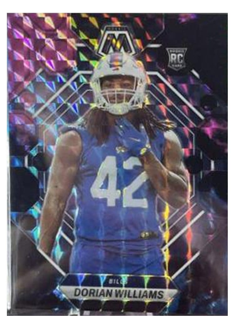 2023 Panini Mosaic Base Set Dorian Williams #317 card