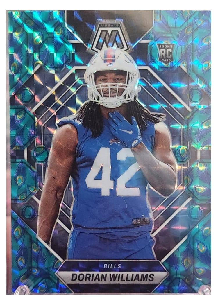 2023 Panini Mosaic Base Set Dorian Williams #317 card