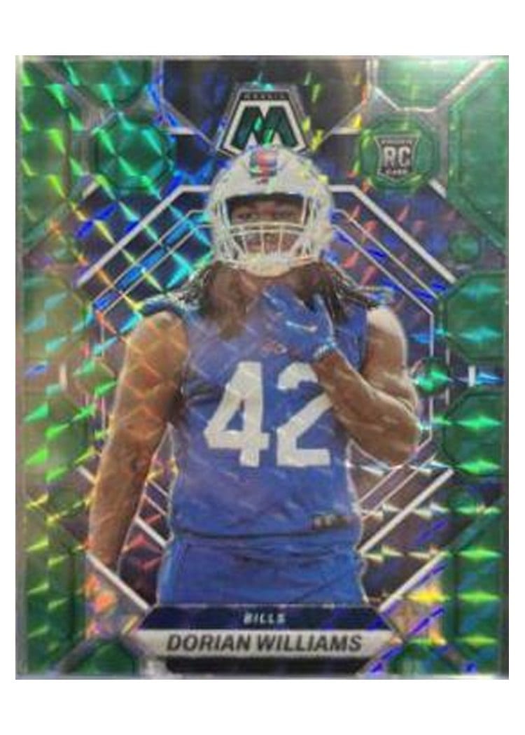 2023 Panini Mosaic Base Set Dorian Williams #317 card