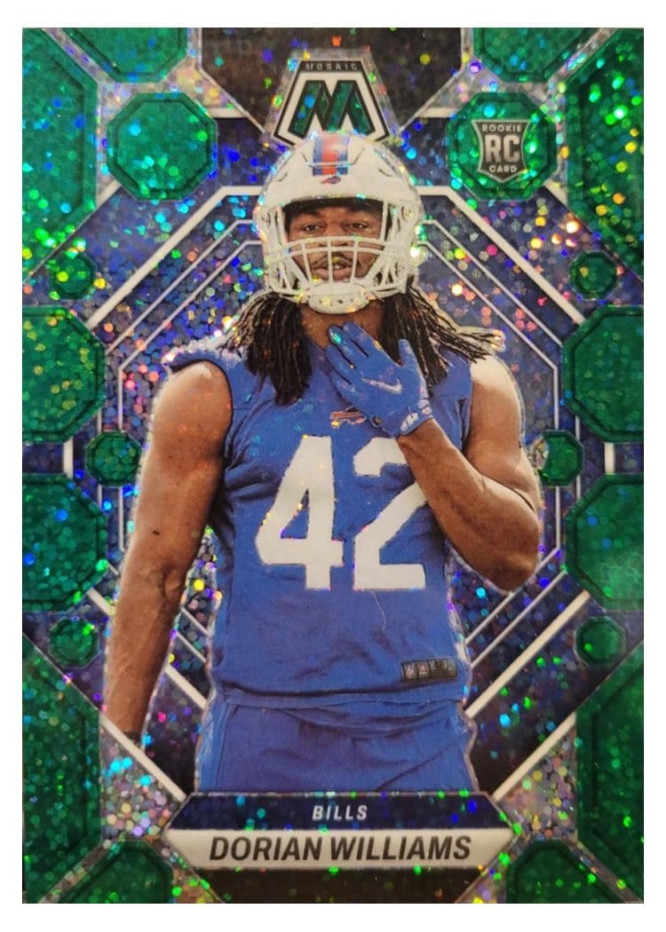 2023 Panini Mosaic Base Set Dorian Williams #317 card