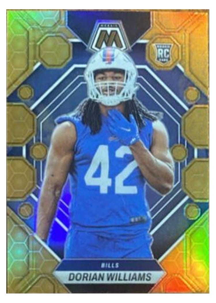 2023 Panini Mosaic Base Set Dorian Williams #317 card