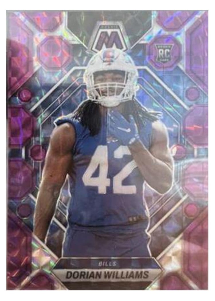 2023 Panini Mosaic Base Set Dorian Williams #317 card