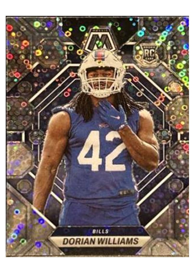 2023 Panini Mosaic Base Set Dorian Williams #317 card