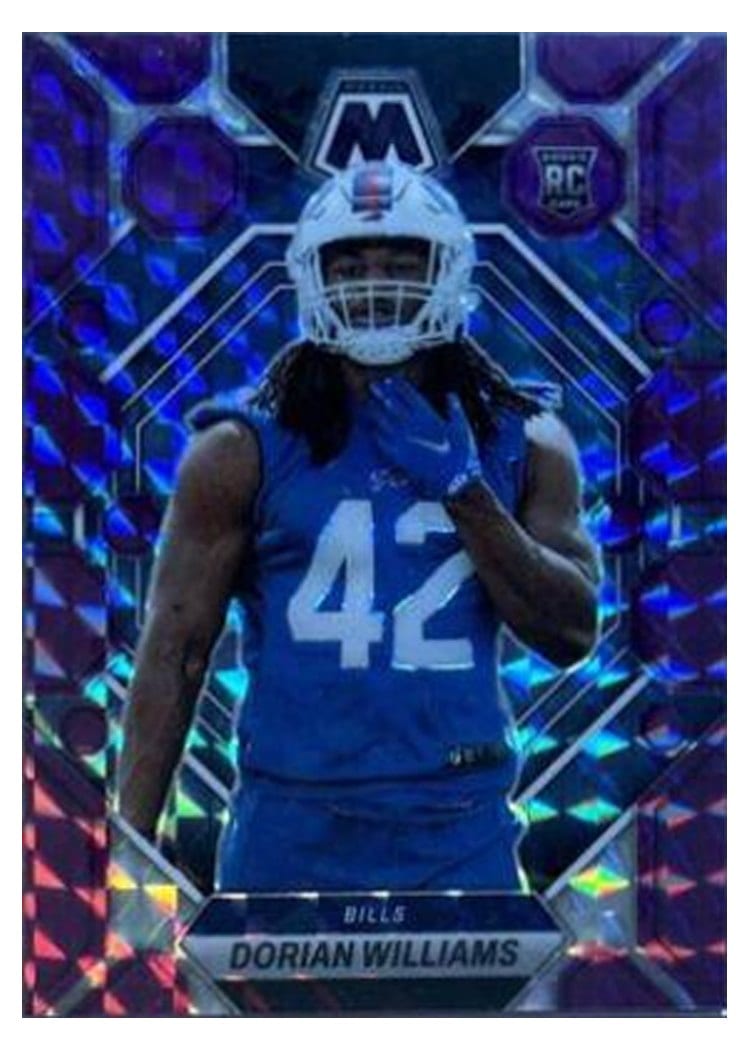 2023 Panini Mosaic Base Set Dorian Williams #317 card