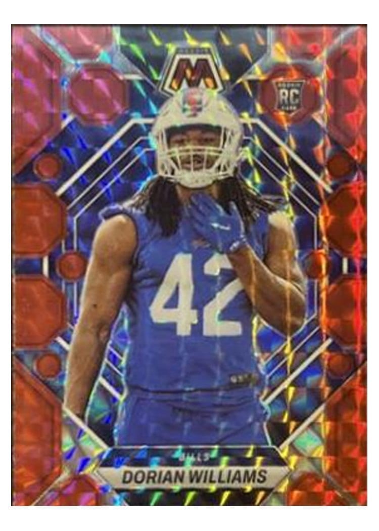2023 Panini Mosaic Base Set Dorian Williams #317 card