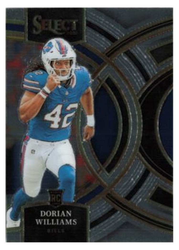 2023 Panini Select Base Set Dorian Williams #110 card
