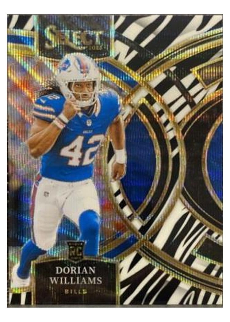 2023 Panini Select Base Set Dorian Williams #110 card