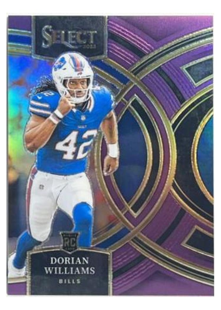 2023 Panini Select Base Set Dorian Williams #110 card