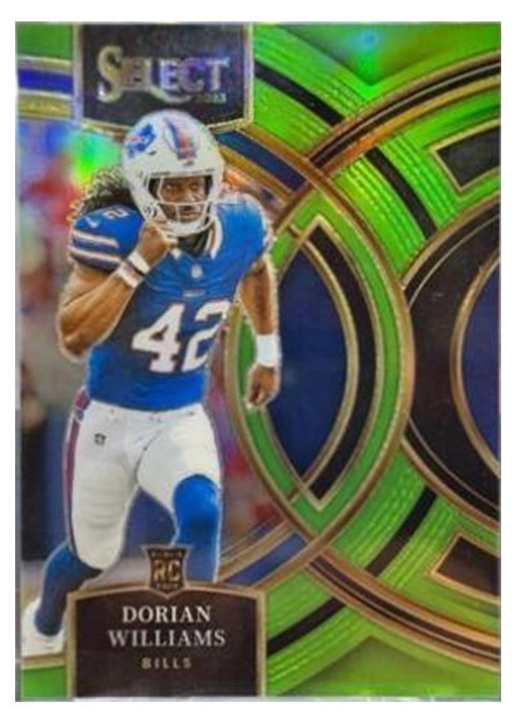 2023 Panini Select Base Set Dorian Williams #110 card