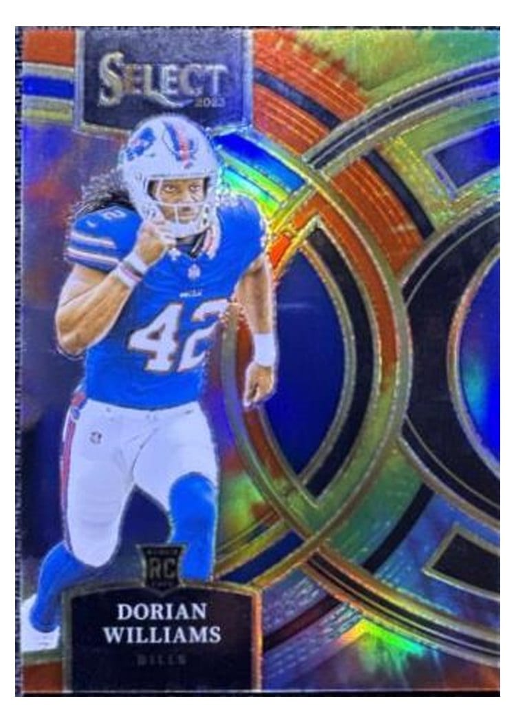 2023 Panini Select Base Set Dorian Williams #110 card