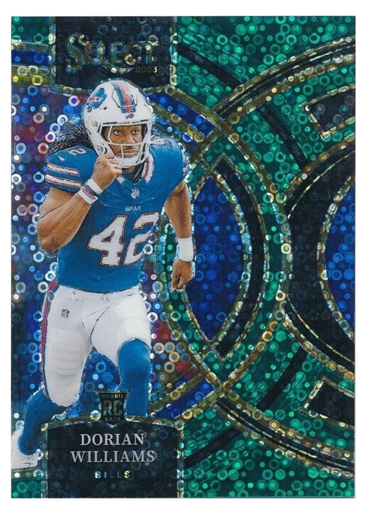 2023 Panini Select Base Set Dorian Williams #110 card