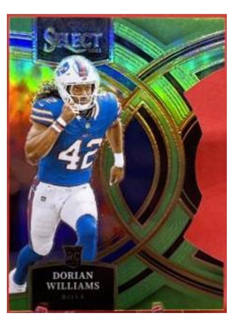2023 Panini Select Base Set Dorian Williams #110 card
