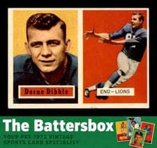 1957 Topps Dorne Dibble #97 card
