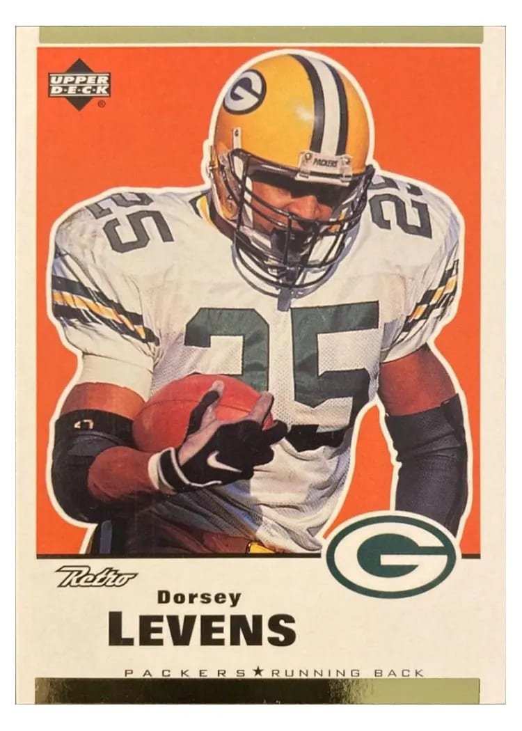 1999 Upper Deck Retro Dorsey Levens #62 card