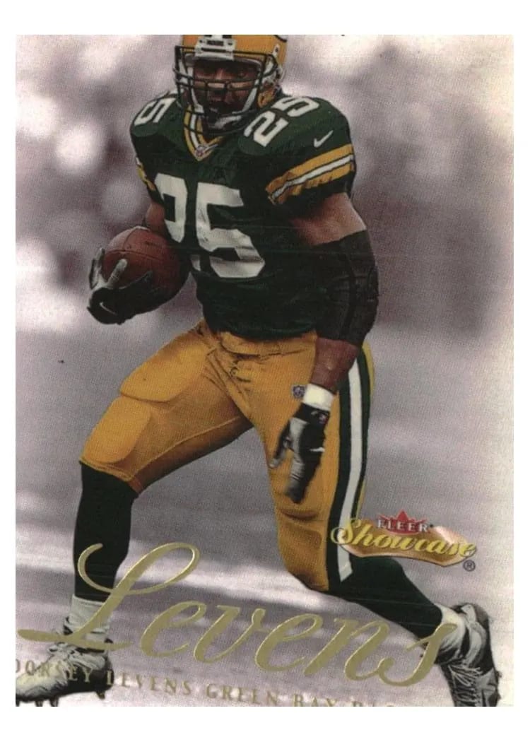 2000 Fleer Showcase Dorsey Levens #24 card