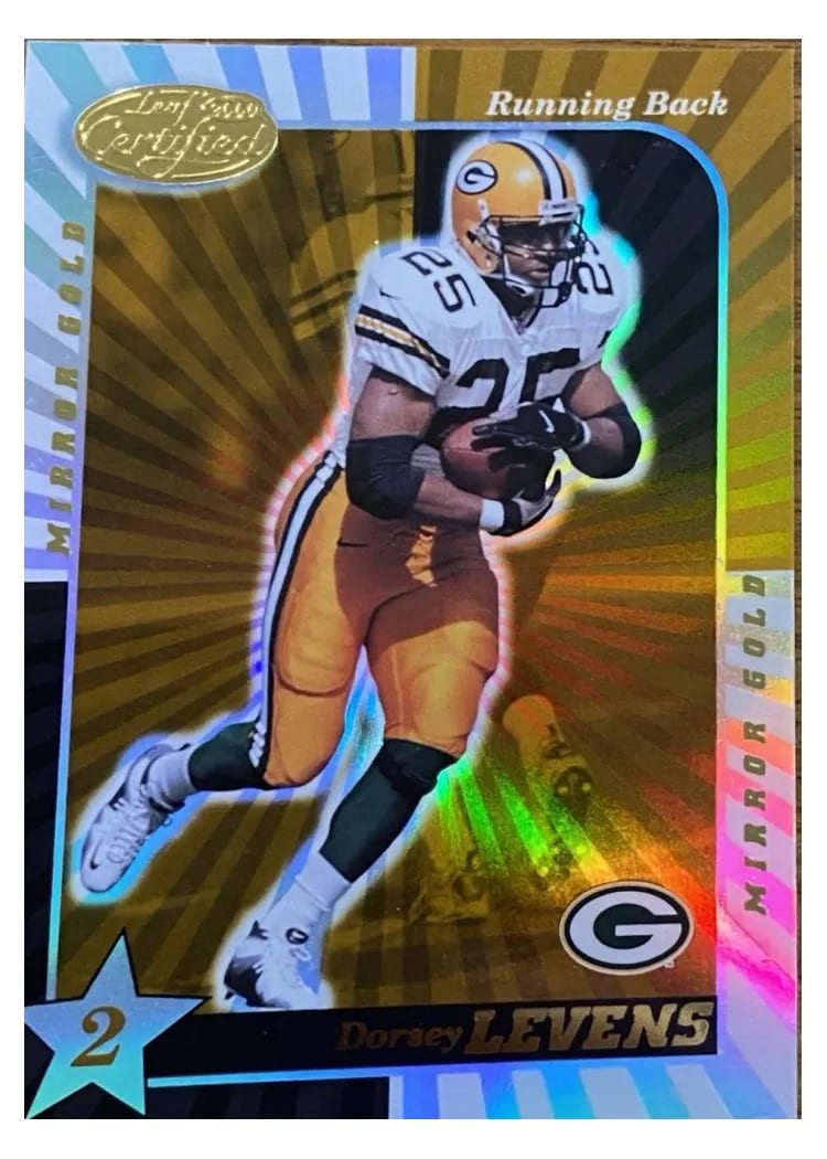 2000 Leaf Certified Dorsey Levens #119 card