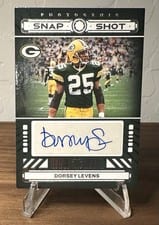 2024 Panini Photogenic Snapshots Autographs Dorsey Levens #SSA-DLE card