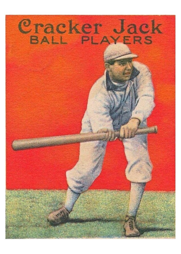 1914 Cracker Jack Dots Miller #49 card
