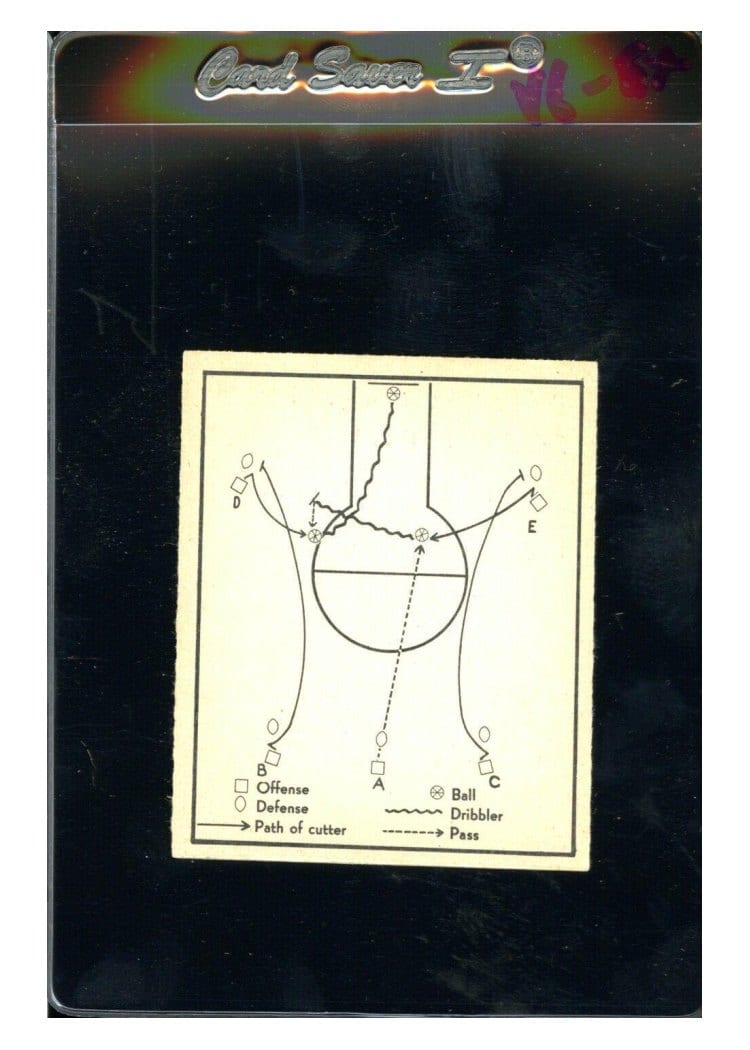 1948 Bowman Double Screen With Center Court Kept Open #41 card