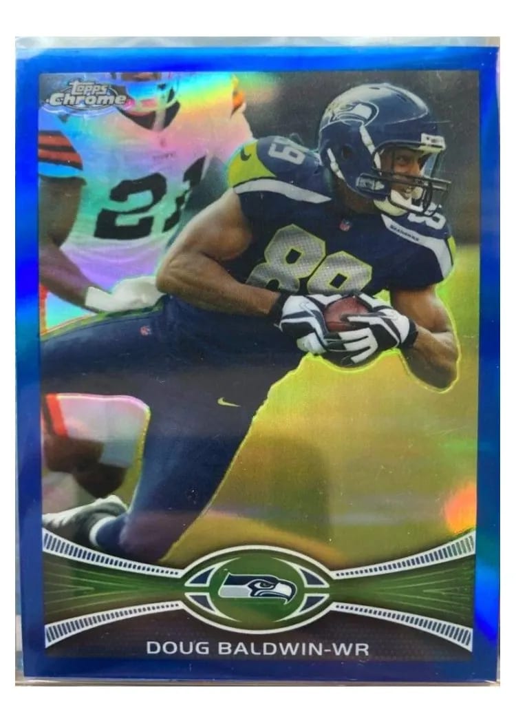 2012 Topps Chrome Doug Baldwin #9 card