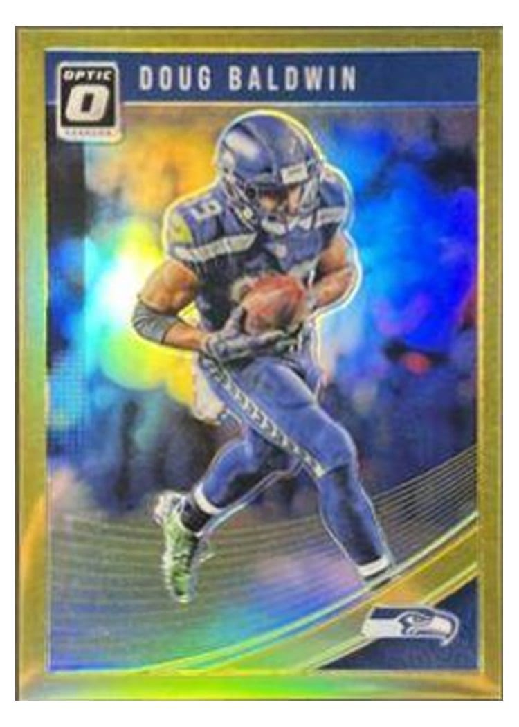2018 Donruss Optic Base Set Doug Baldwin #90 card