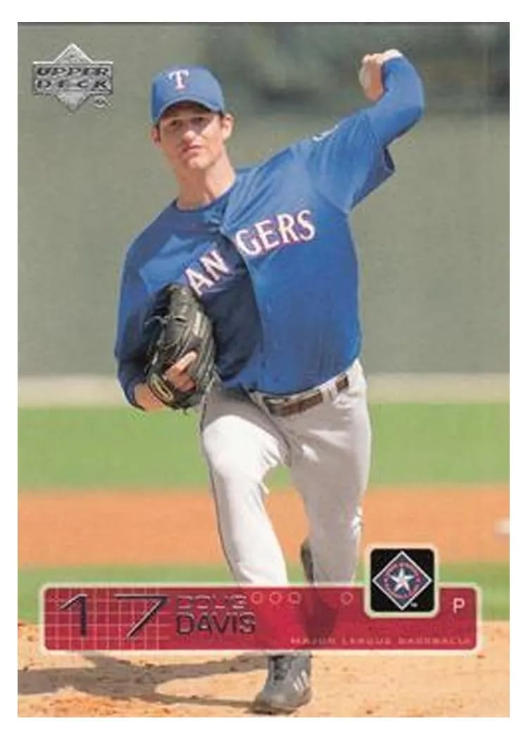 2003 Upper Deck Doug Davis #88 card