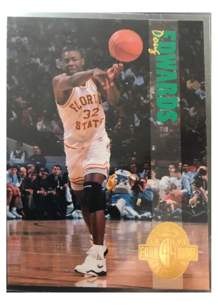 1993 Classic Four Sport Doug Edwards #27 card