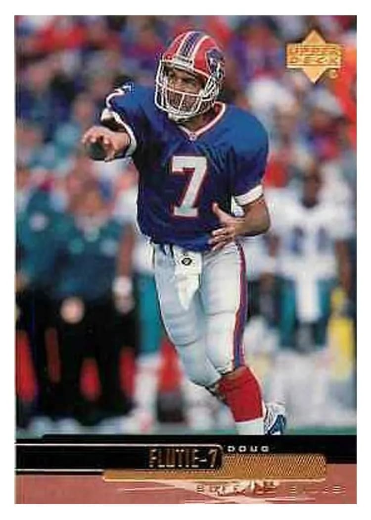 1999 Upper Deck Doug Flutie #23 card