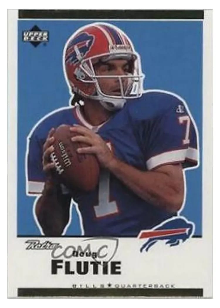 1999 Upper Deck Retro Doug Flutie #17 card