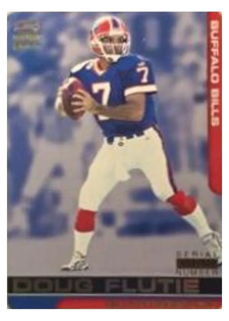 2000 Pacific Paramount Doug Flutie #24 card